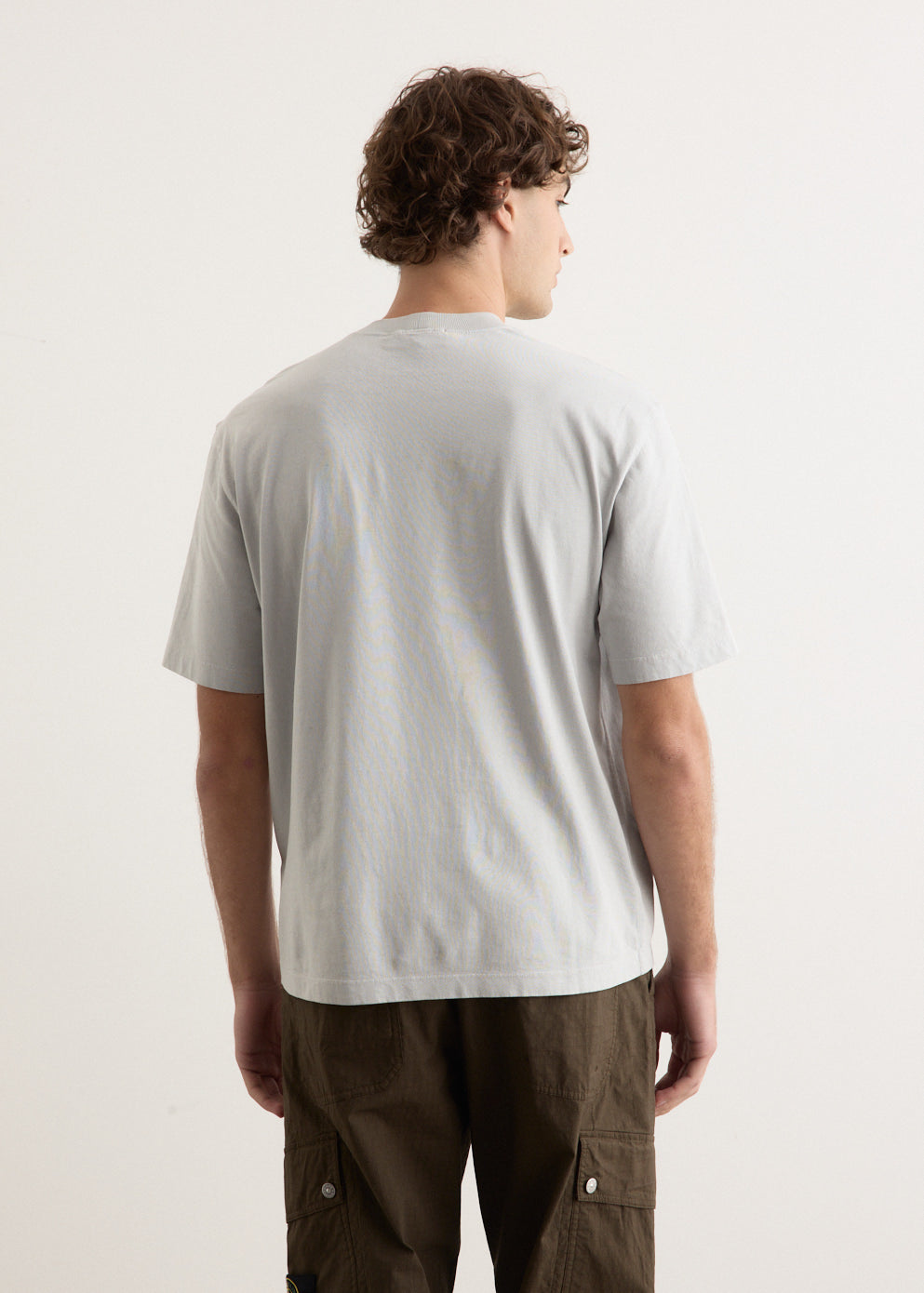 Tシャツ・カットソー COMPASS PATCH LOGO T-SHIRT Stone Island Junior Large Compass Logo T-Shirt Red | ONU