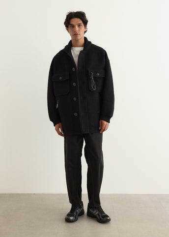 Long Wool Shaggy Jacket