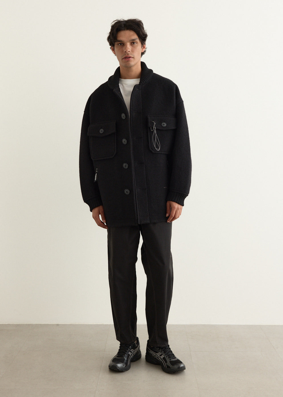 Long Wool Shaggy Jacket