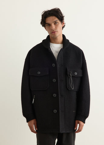 Long Wool Shaggy Jacket