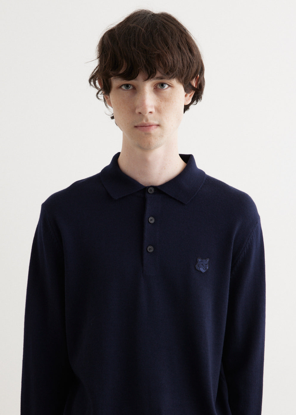 トップス BOLD FOX HEAD PATCH POLO JUMPER Bold Fox Head Patch Polo Jumper