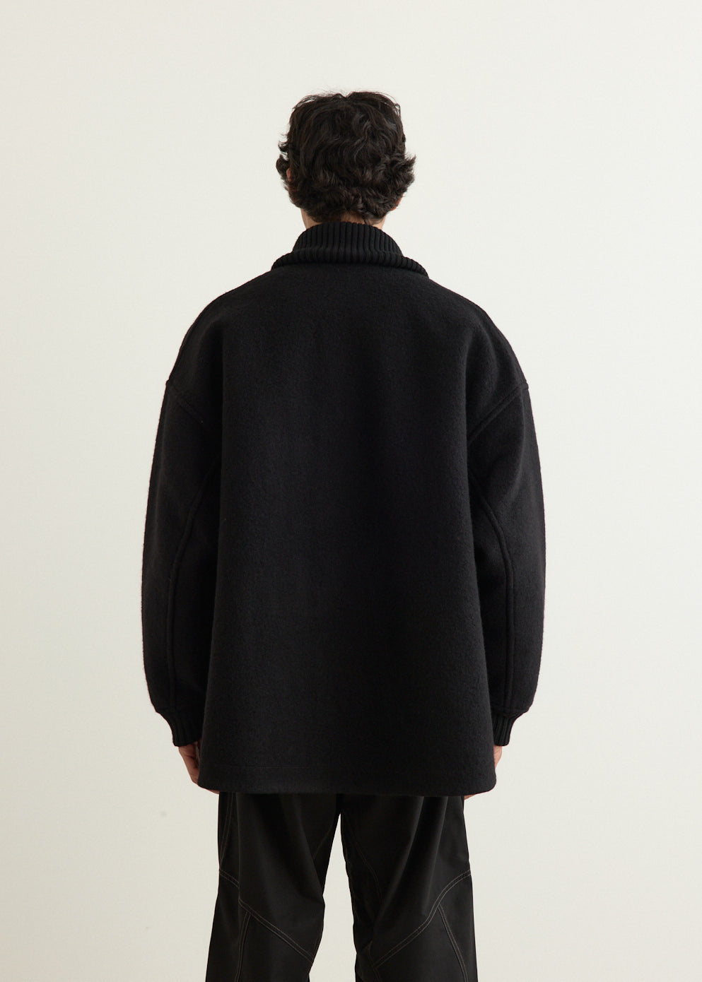 Long Wool Shaggy Jacket
