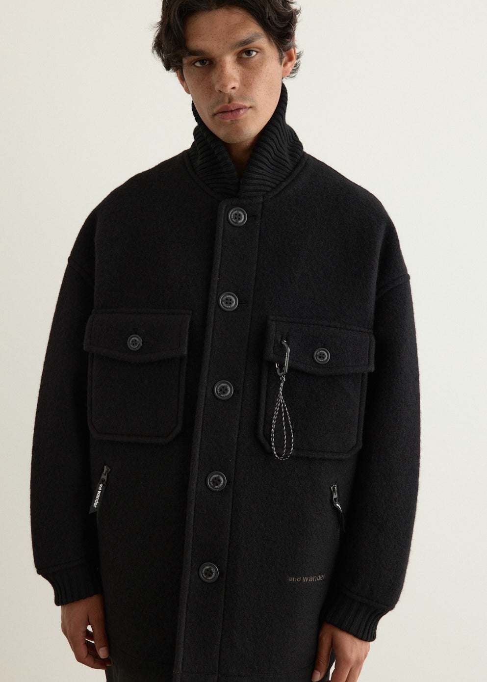 Long Wool Shaggy Jacket