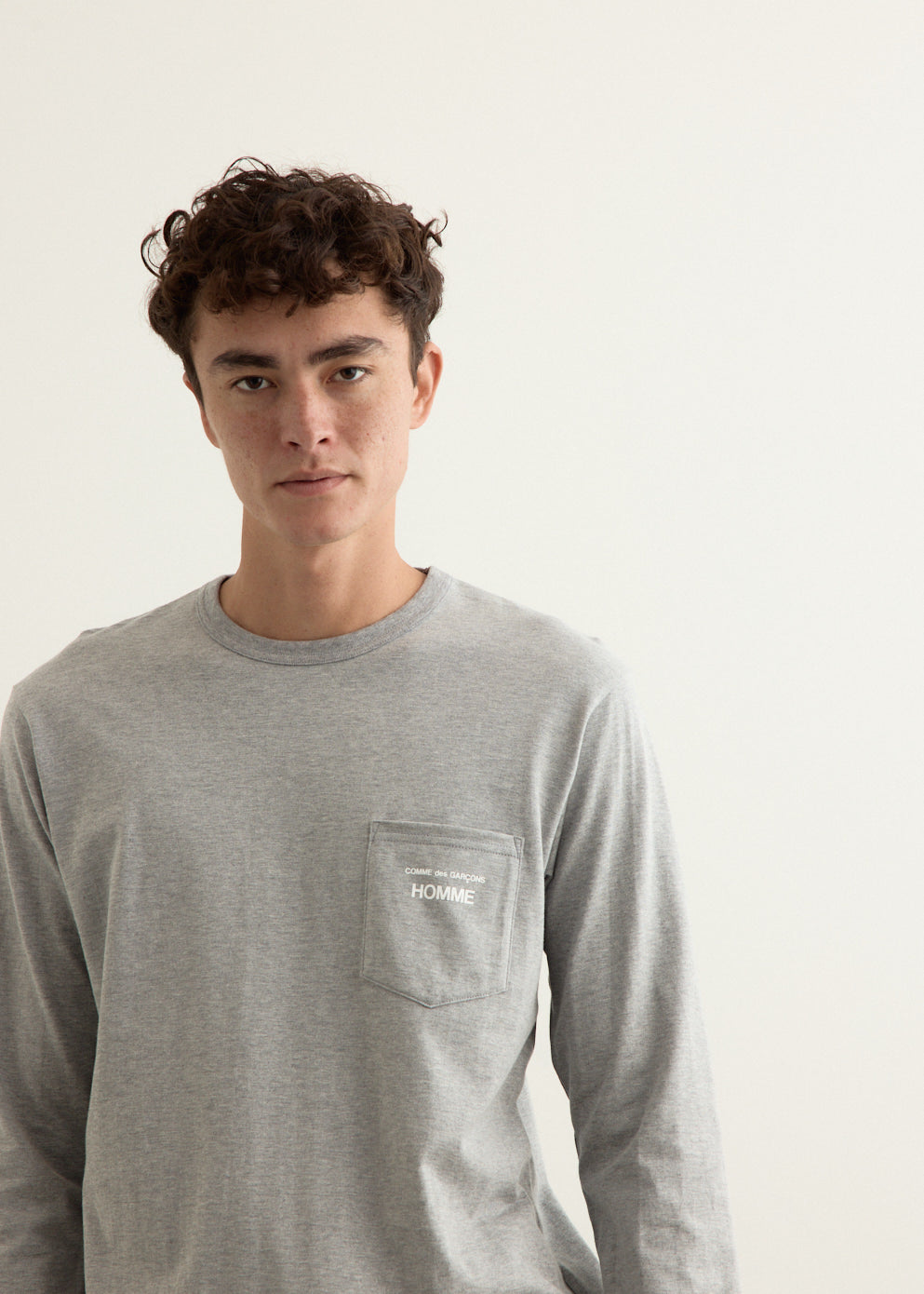 Garment Print Long-Sleeve T-Shirt