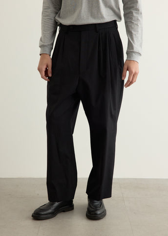 Herringbone Pleat Pants