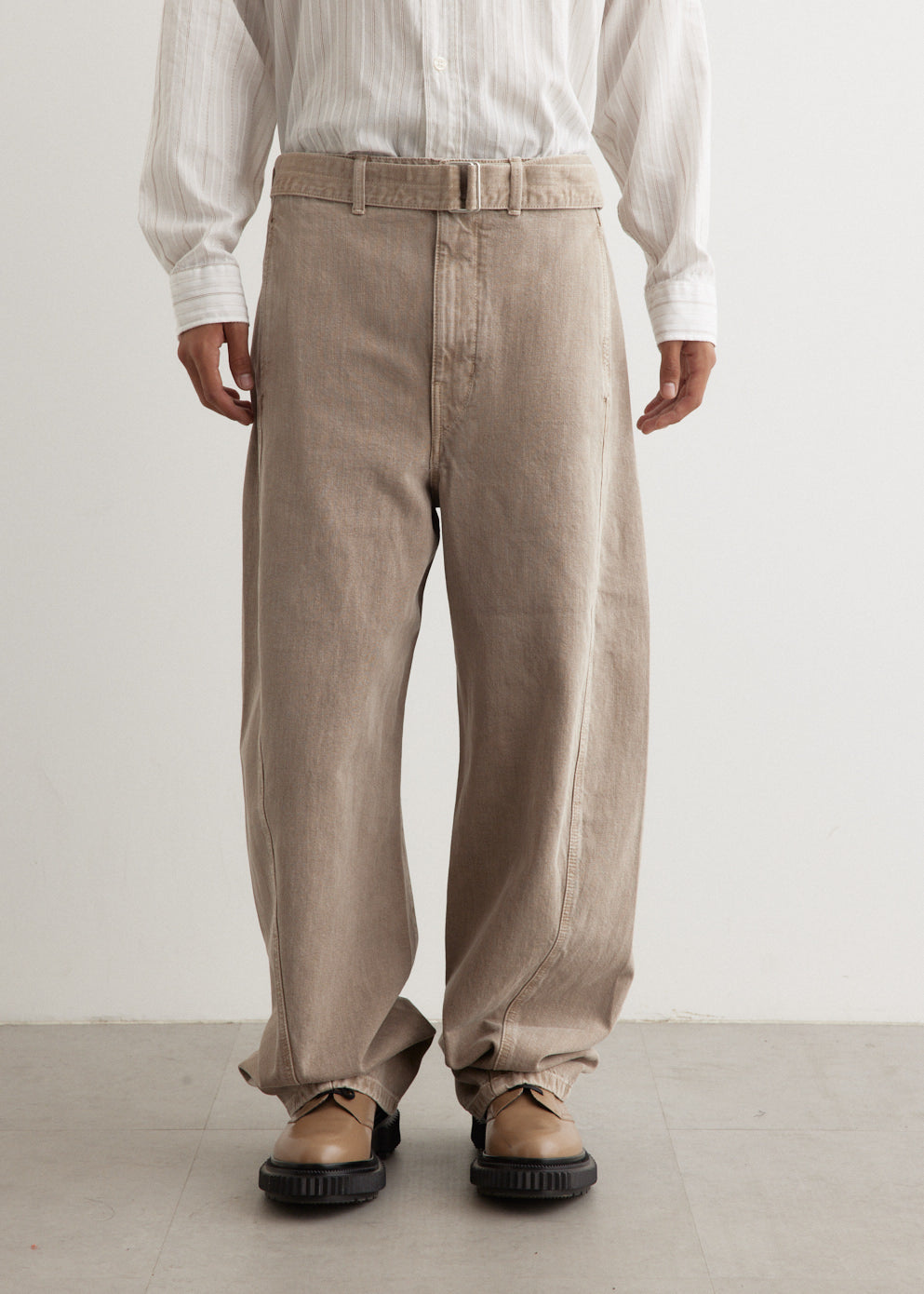 Twisted Belted Pants