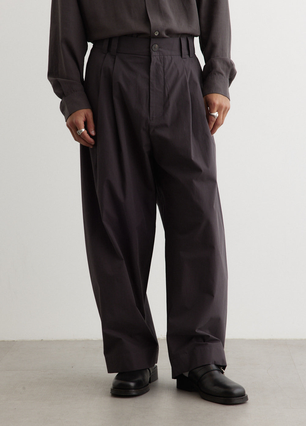 Yale Double Pleat Volume Pants