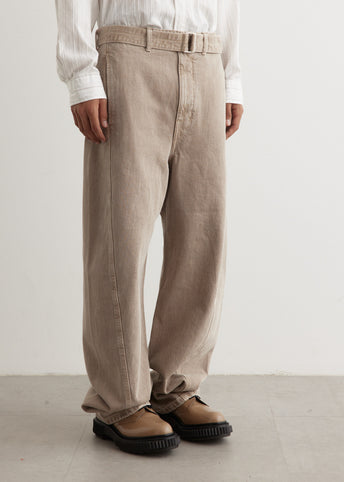 Twisted Belted Pants