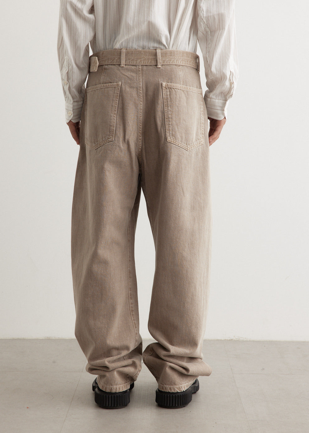 Twisted Belted Pants