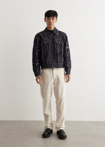 New Patchwork Denim Jacket