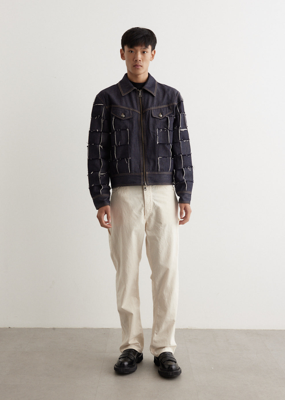 New Patchwork Denim Jacket
