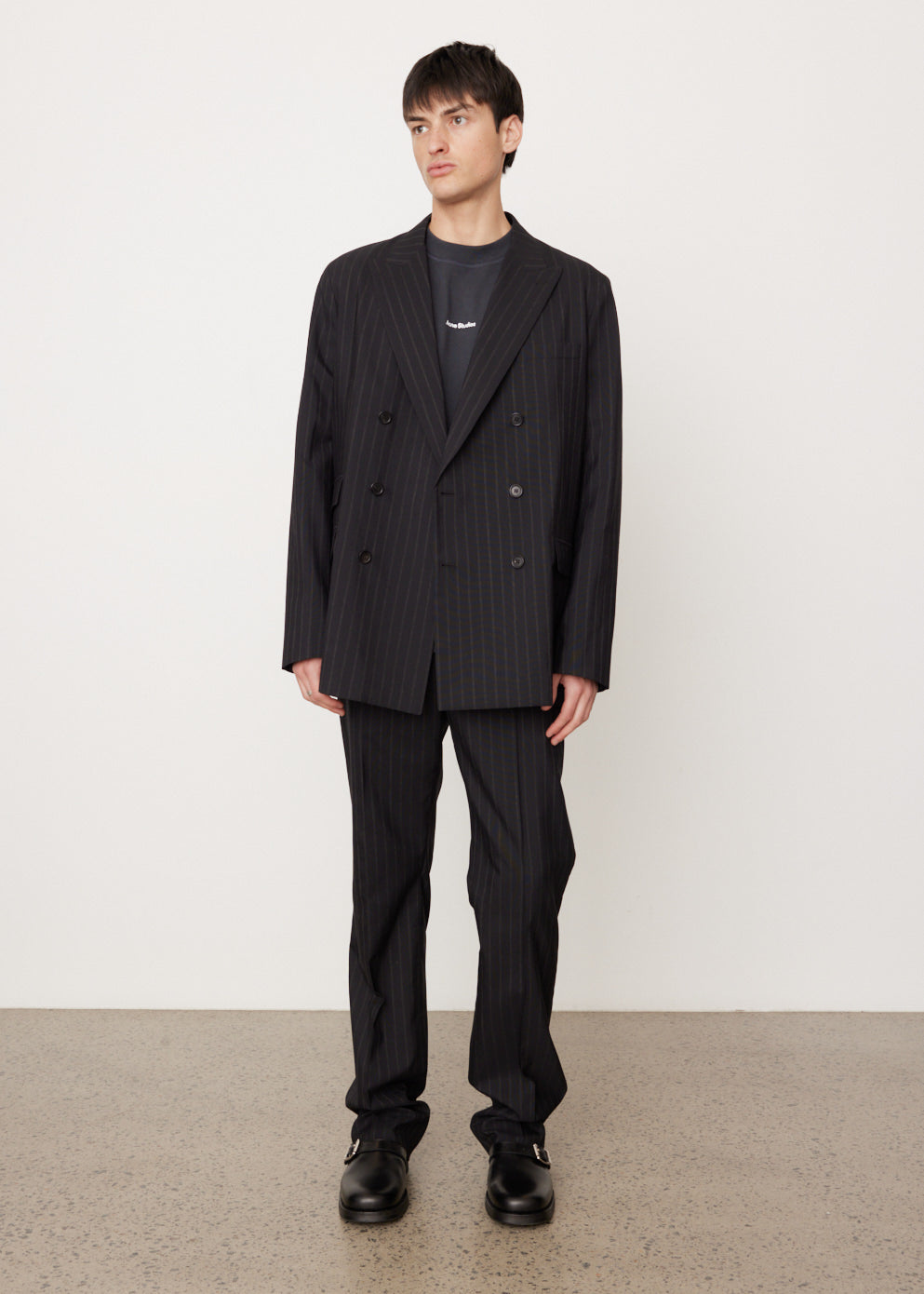 Junit Pinstripe Double Breasted Suiting