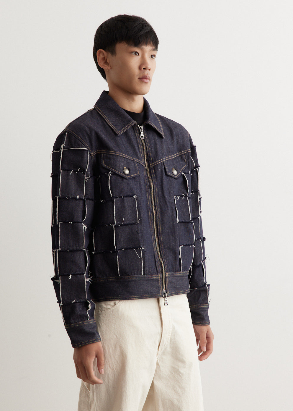 New Patchwork Denim Jacket