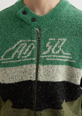 Motorcycle Logo Cardigan