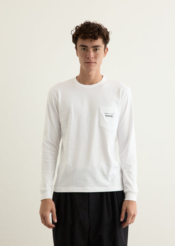 Garment Print Long-Sleeve T-Shirt