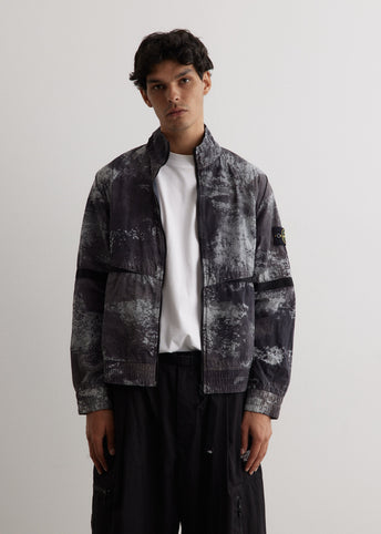 Dissolving Grid Camo Track Jacket