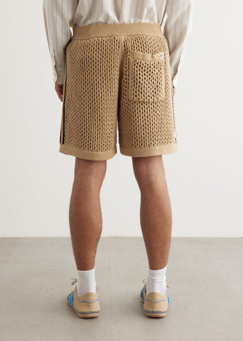 x CLOT by Edison Chen Crochet Shorts