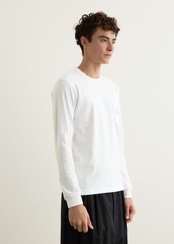 Garment Print Long-Sleeve T-Shirt