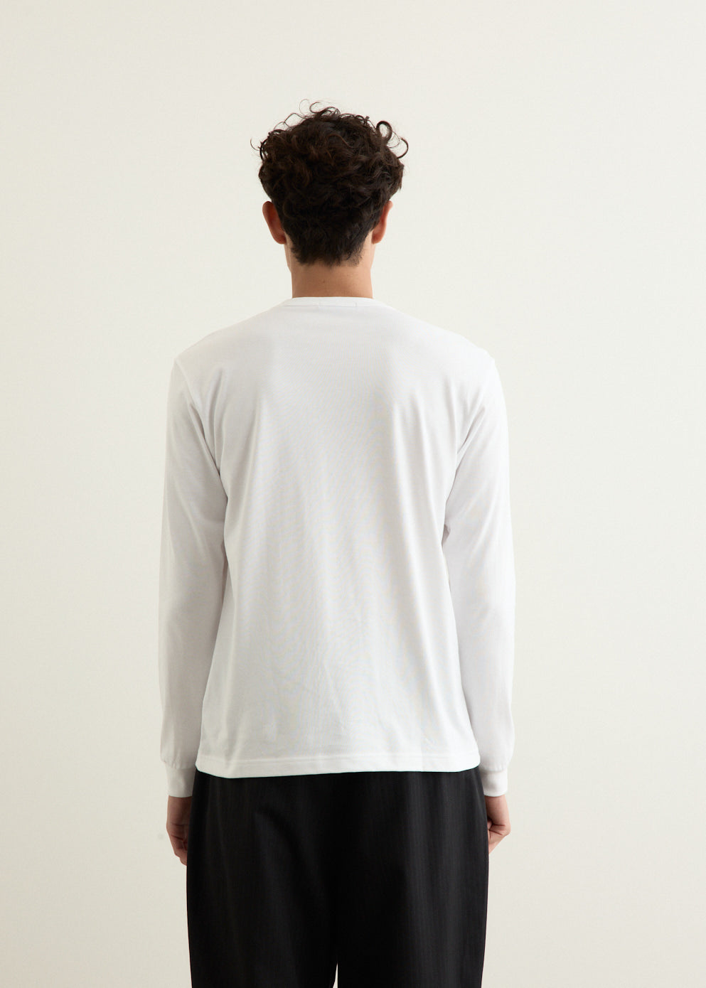 Garment Print Long-Sleeve T-Shirt