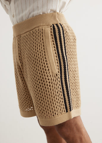 x CLOT by Edison Chen Crochet Shorts