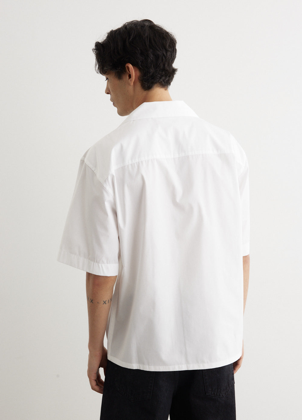 Logo Short-Sleeved Bowling Shirt