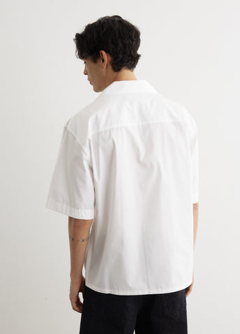 Logo Short-Sleeved Bowling Shirt