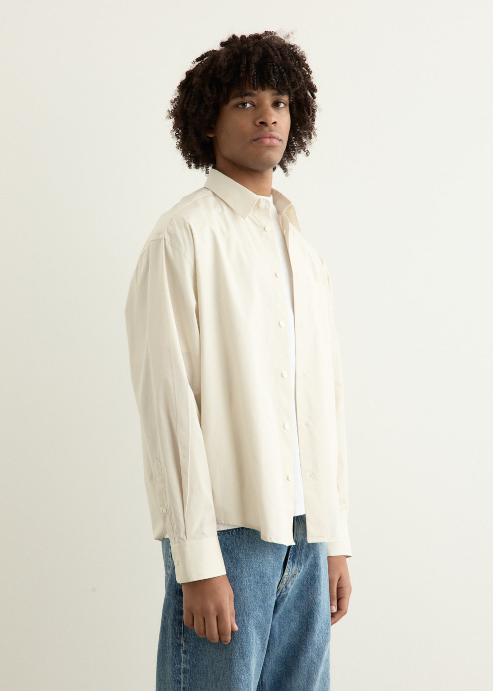 Embossed ADC Boxy Shirt