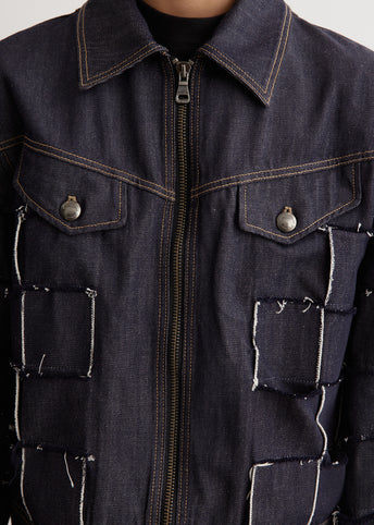 New Patchwork Denim Jacket