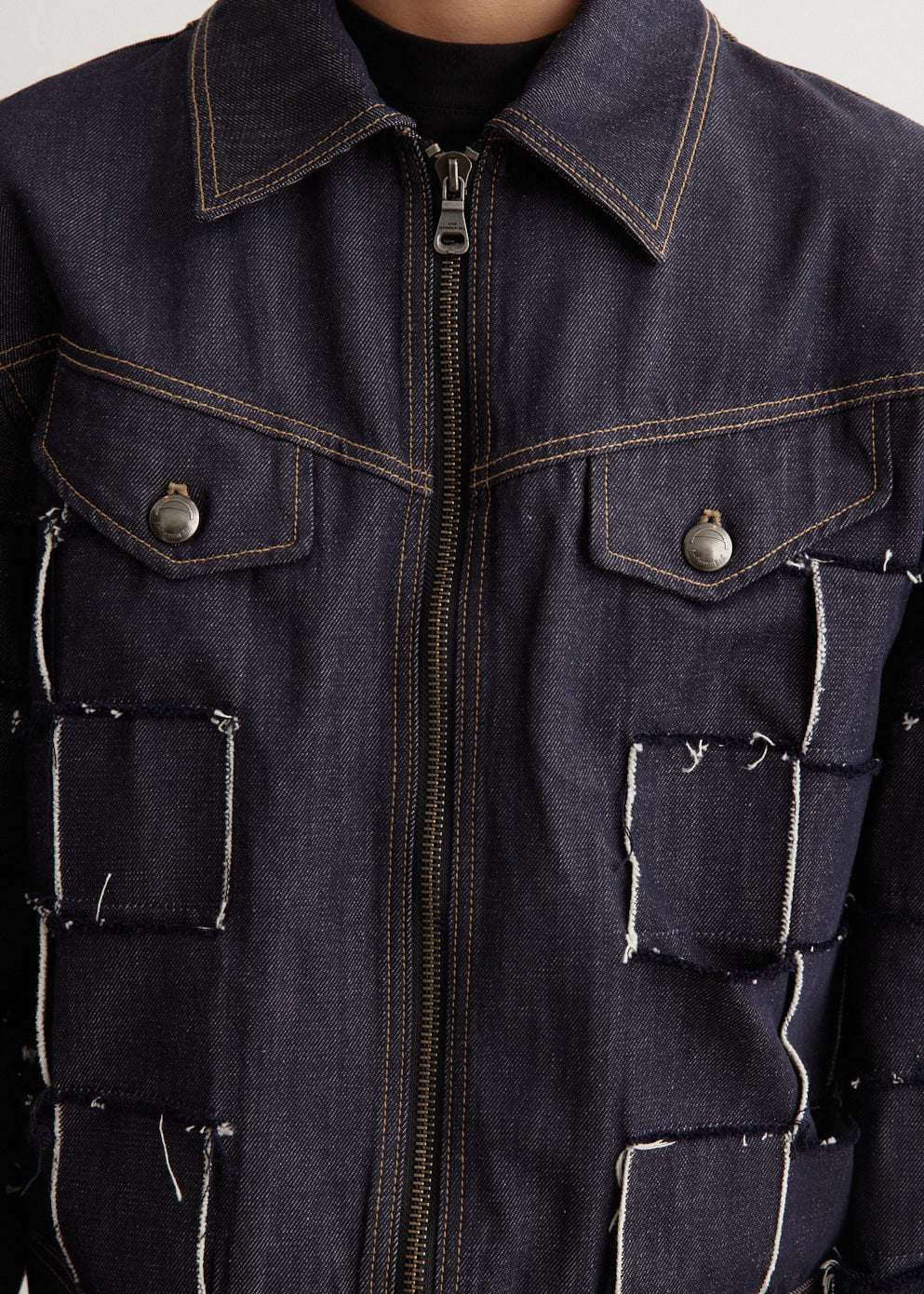 New Patchwork Denim Jacket