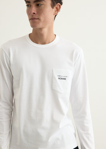 Garment Print Long-Sleeve T-Shirt