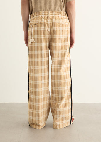 x Song for the Mute 006 Plaid Track Pants