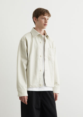 Lux J Cotton Drill Interlock Jacket