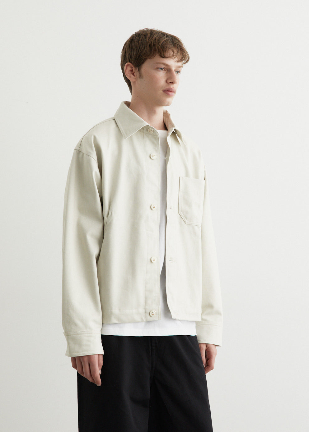 Lux J Cotton Drill Interlock Jacket
