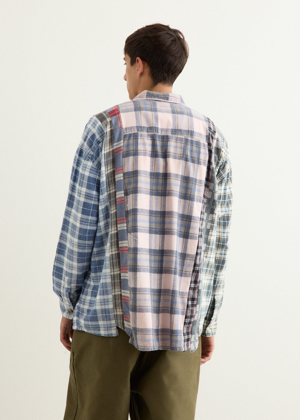 Flannel Shirt 7 Cuts Wide Shirt