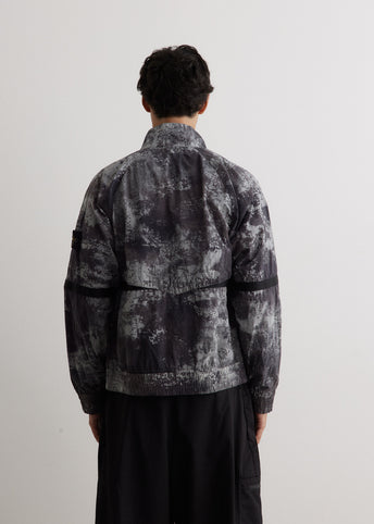 Dissolving Grid Camo Track Jacket