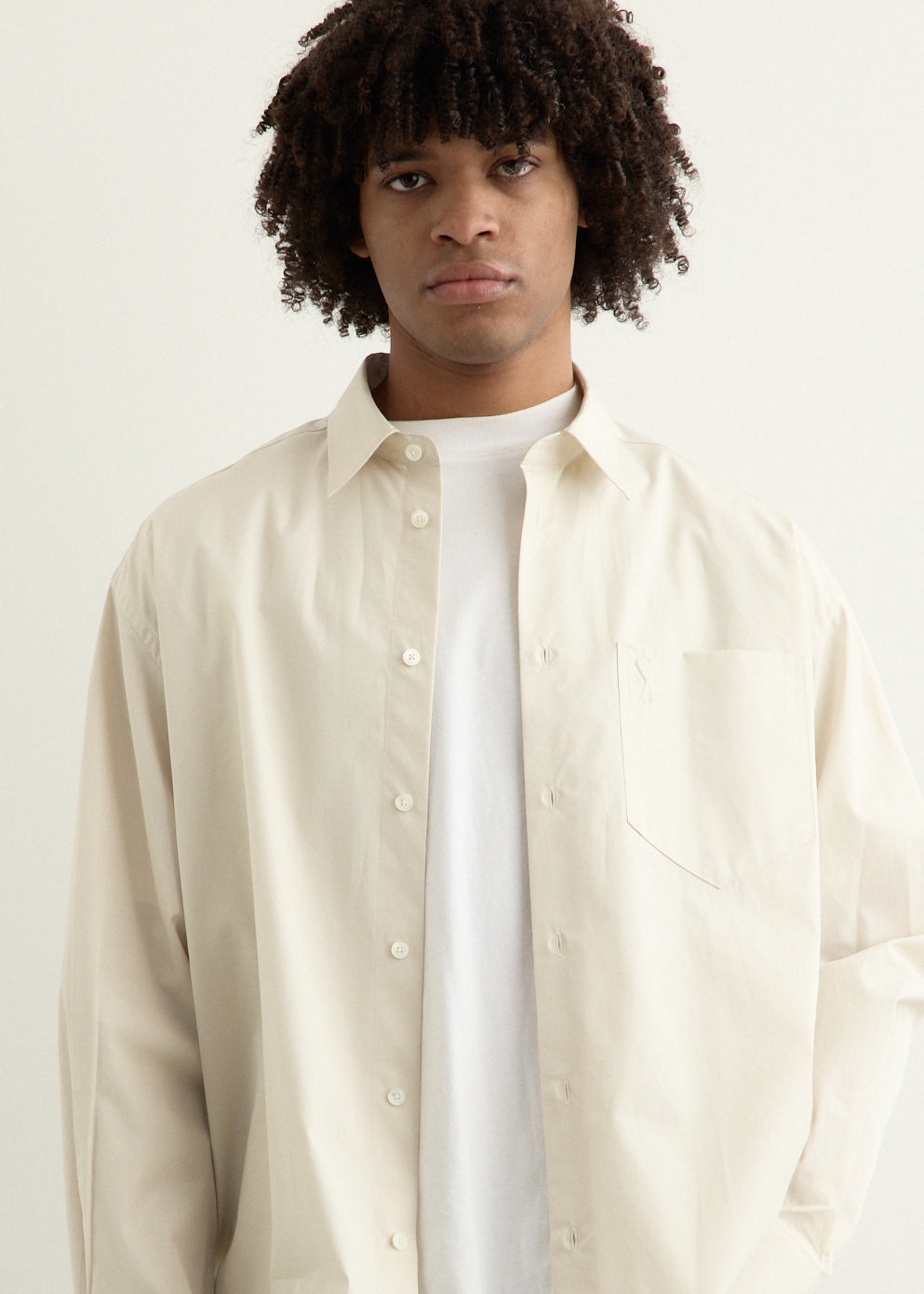 Embossed ADC Boxy Shirt