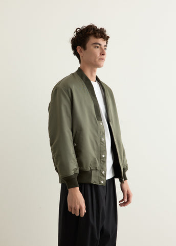 Cotton Nylon Double Twill Bomber