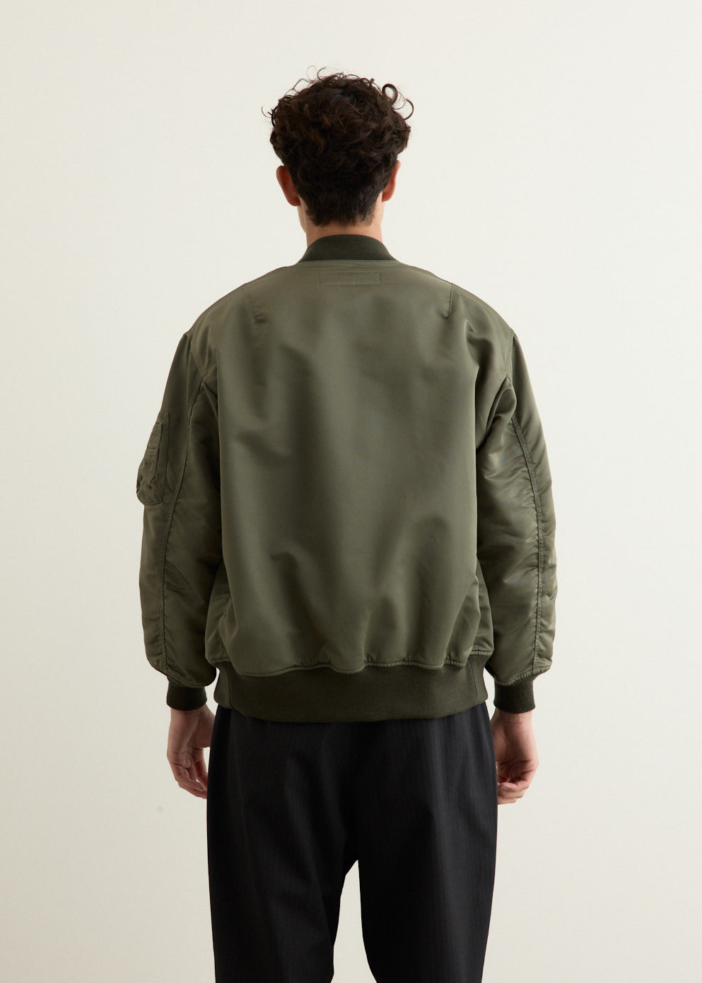Cotton Nylon Double Twill Bomber