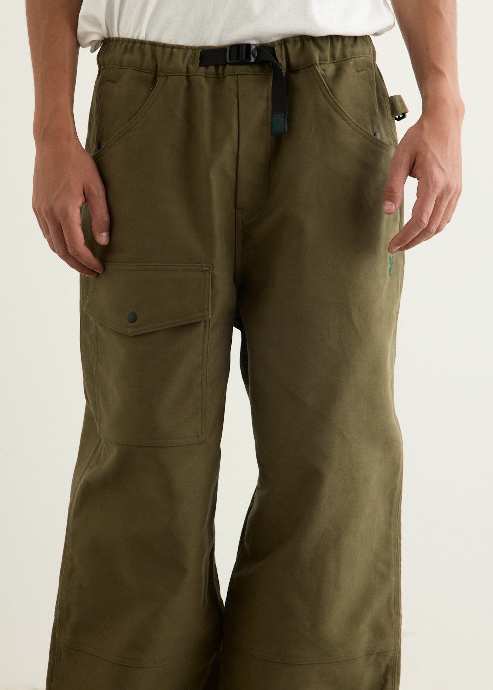 Belted Utility Pants