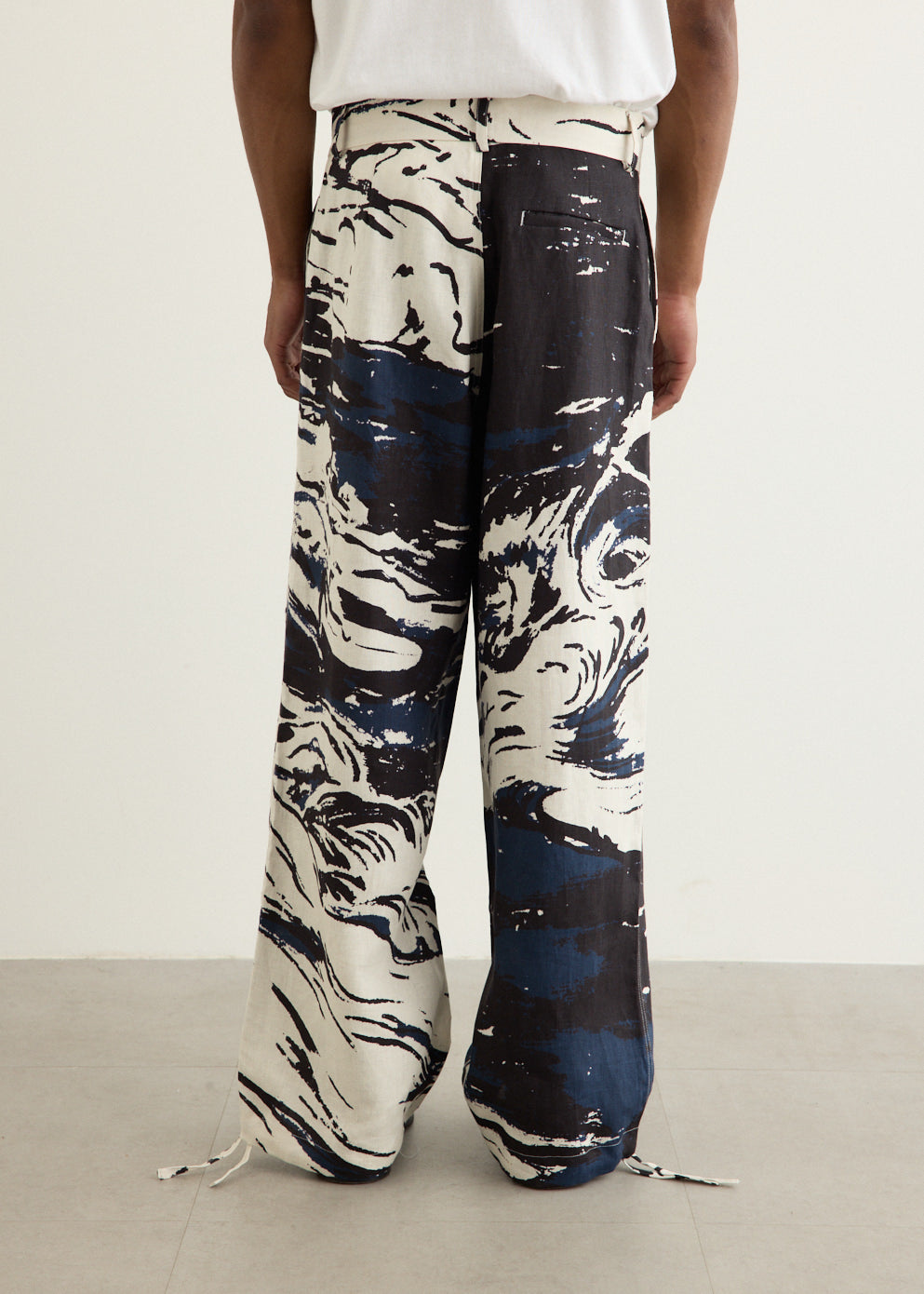 Painted Surf Patch Trousers