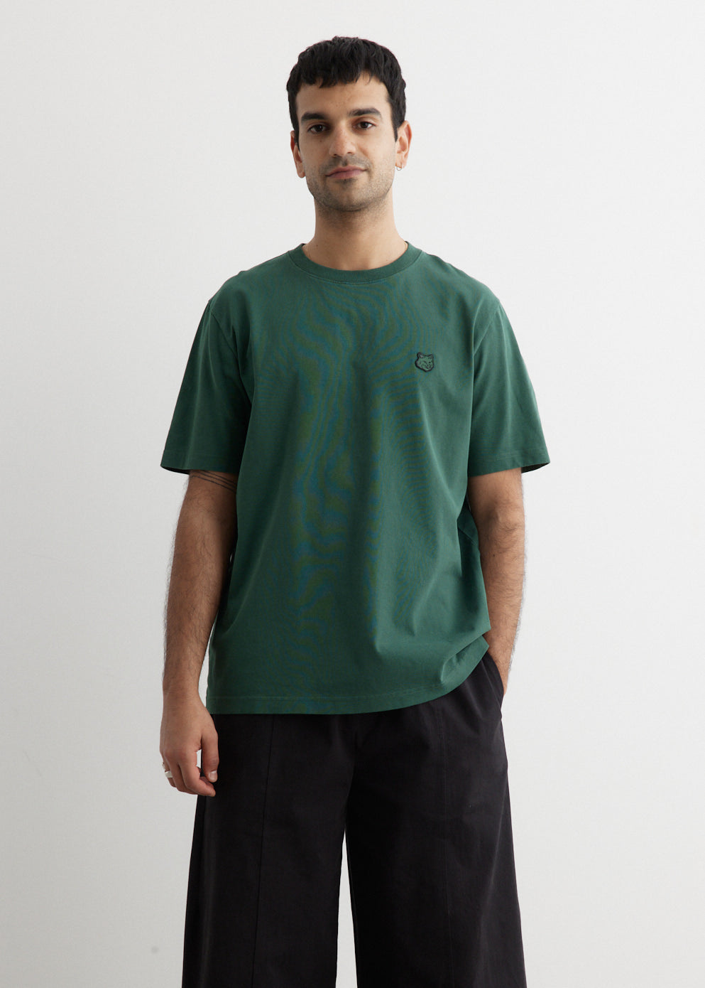 Tonal Fox Head Patch Comfort T-Shirt