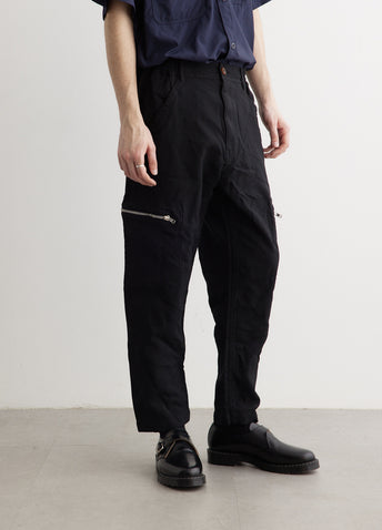 Garment Dyed Cargo Trousers
