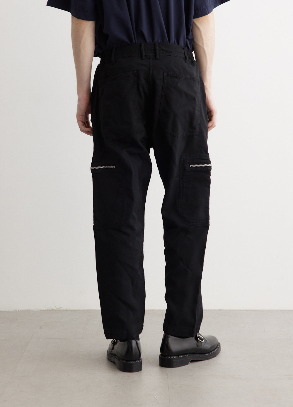 Garment Dyed Cargo Trousers