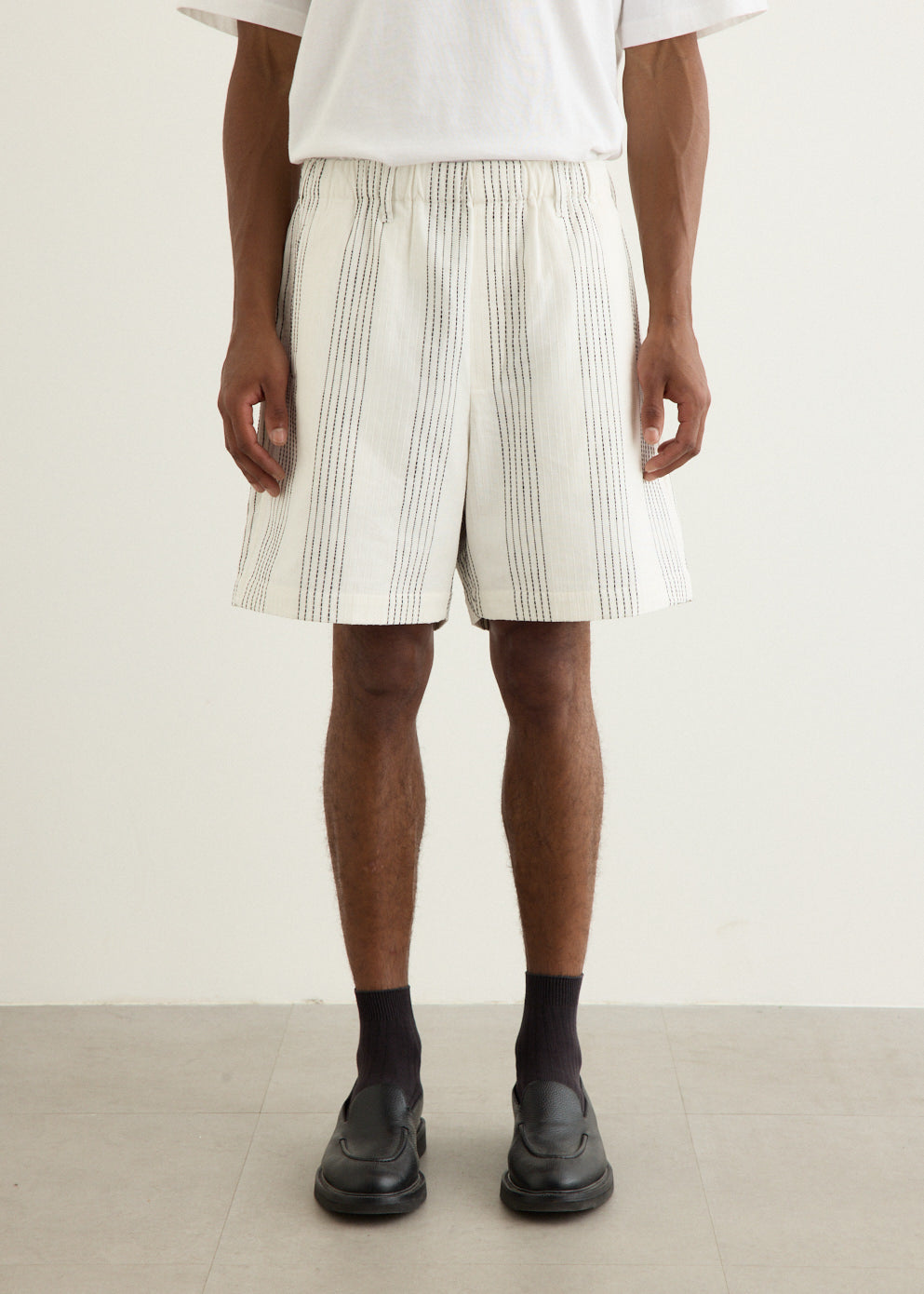 Kantha Patch Pocket Shorts