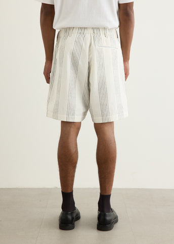 Kantha Patch Pocket Shorts