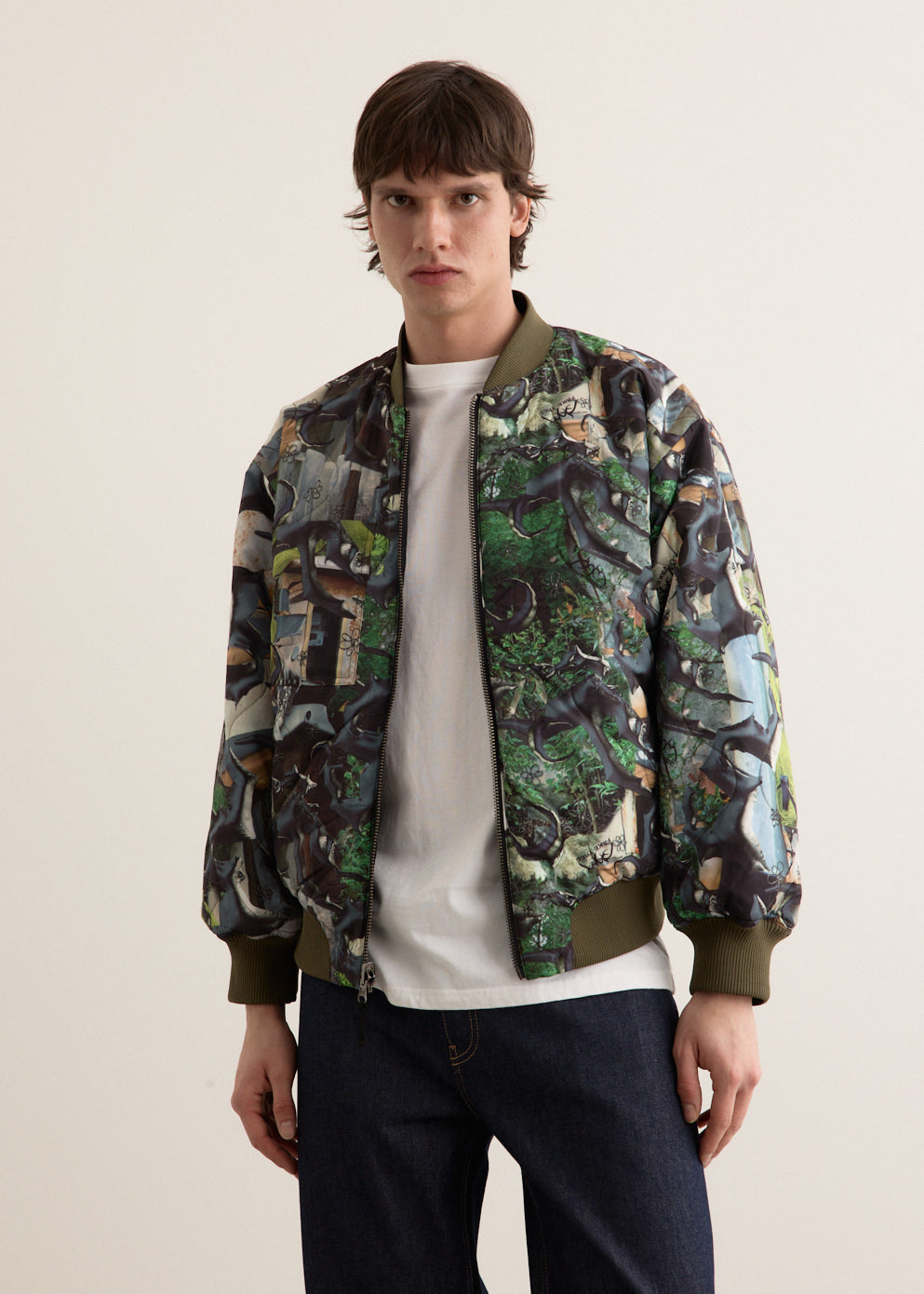 Real Tree Reversible Bomber Jacket