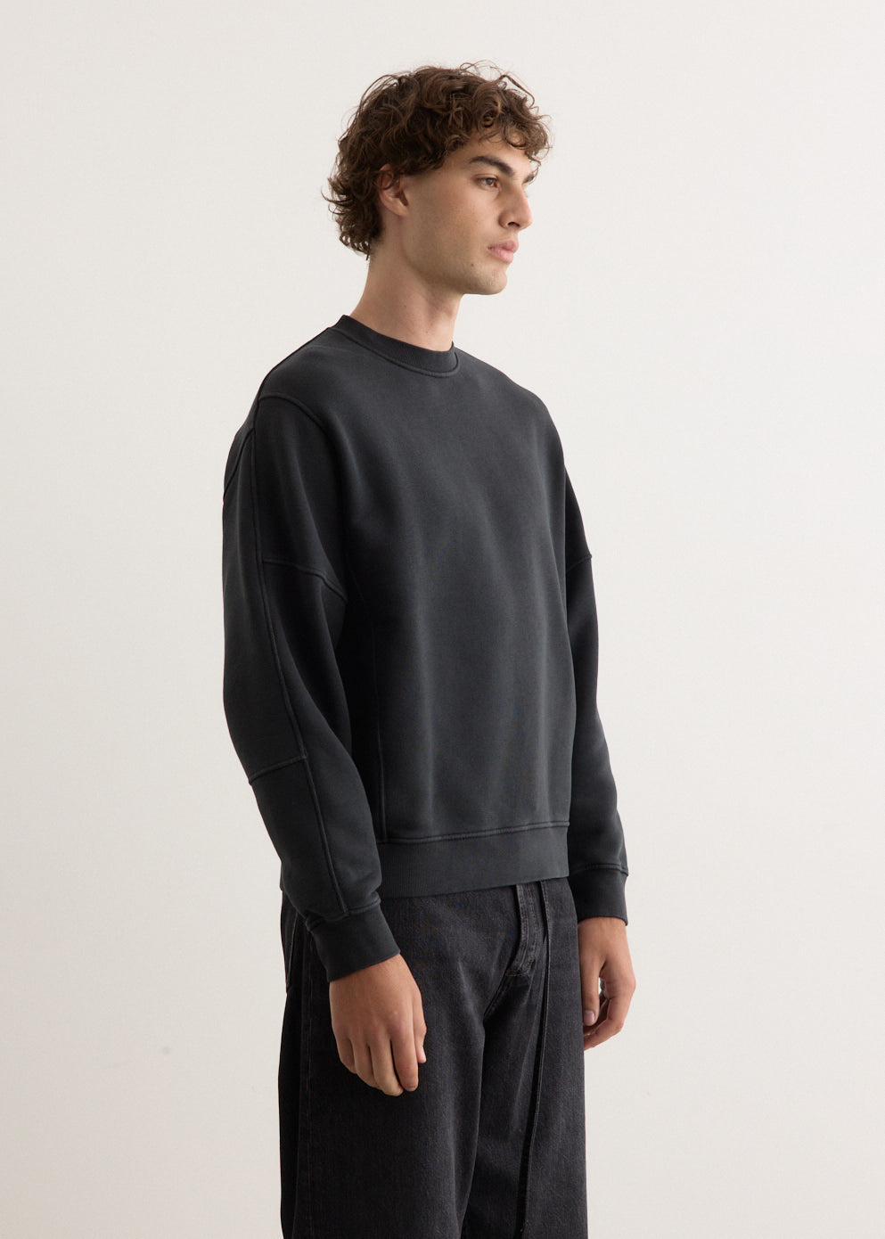 Organic Cotton Oversized Crewneck Sweat