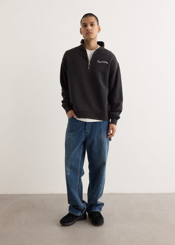 Wordmark Quarter Zip-Up