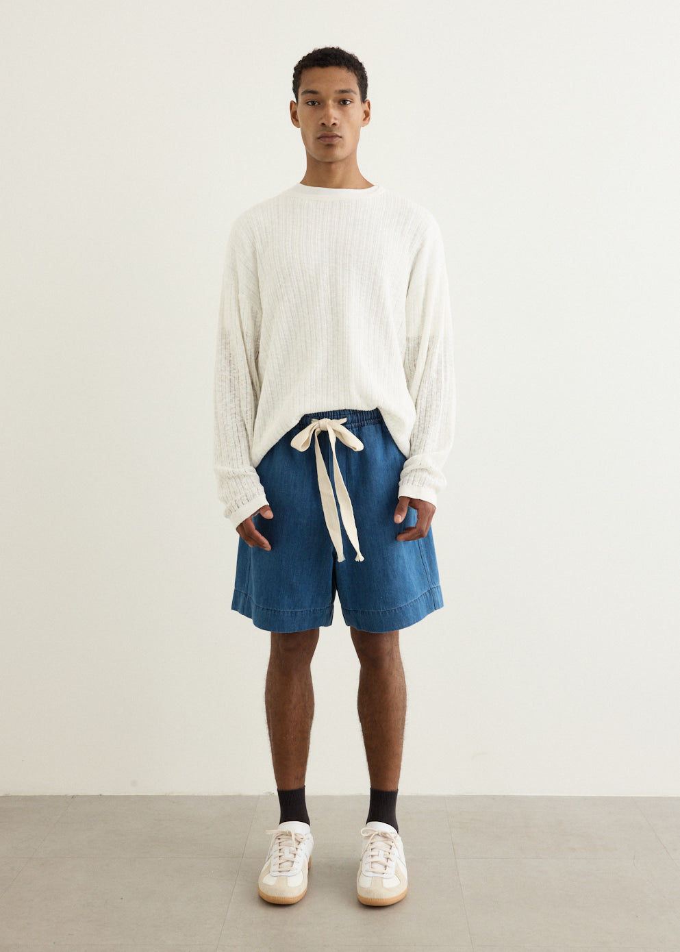 Denim Walk Shorts