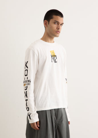 20/-Jersey Crew Long Sleeve T-Shirt (PECKISH KAP)